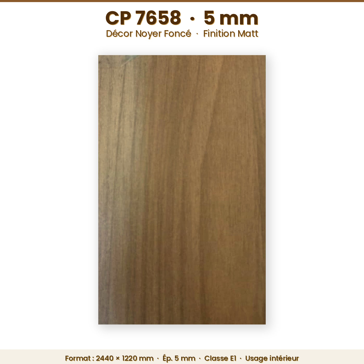 cp 7658 (5mm) matt