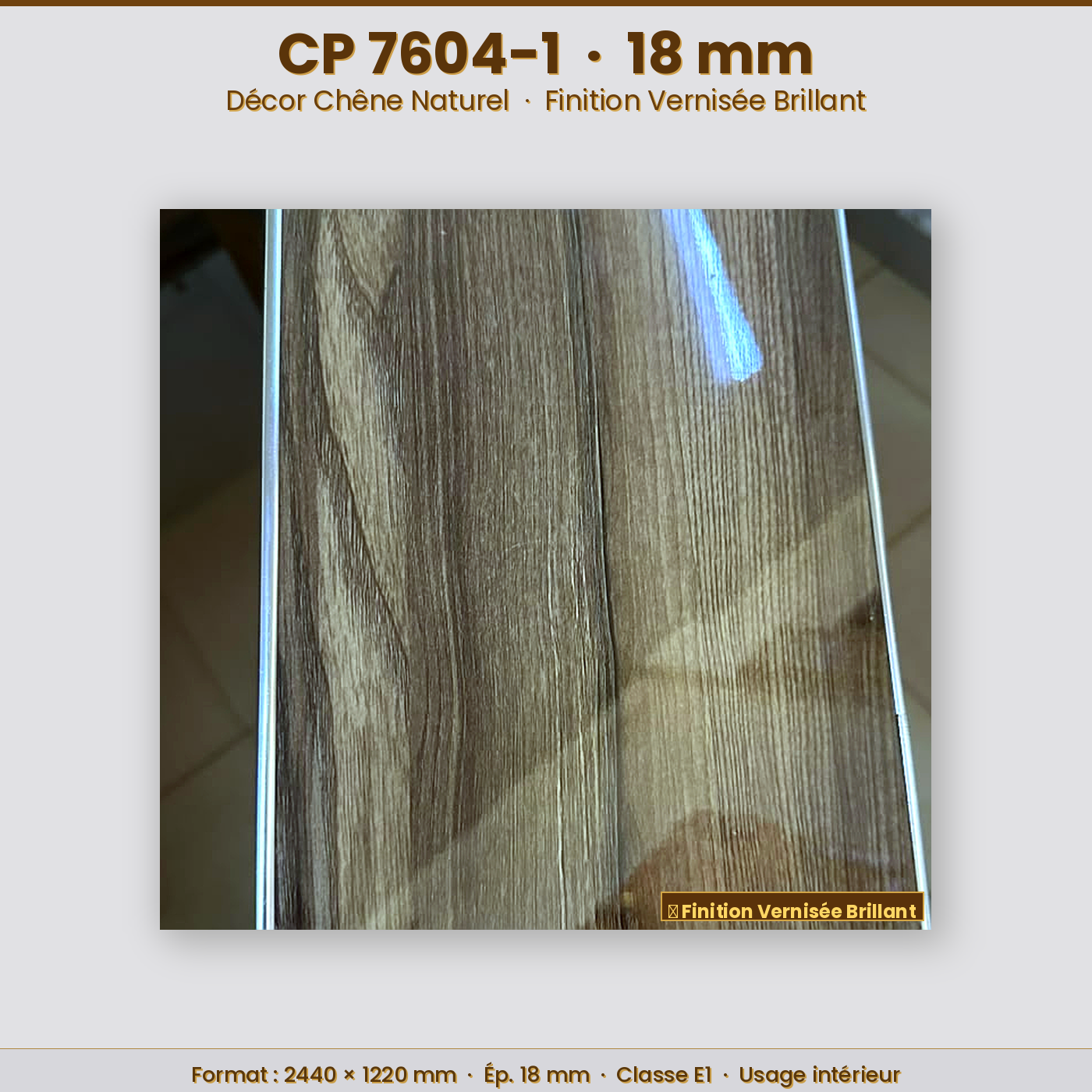 cp 7604-1 (18mm) brillant