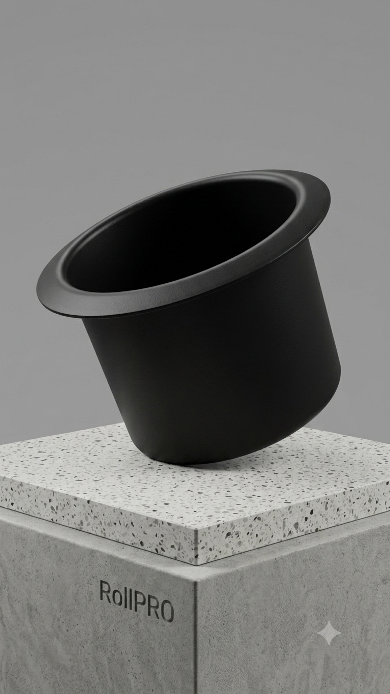 Range bouteille de salon noir