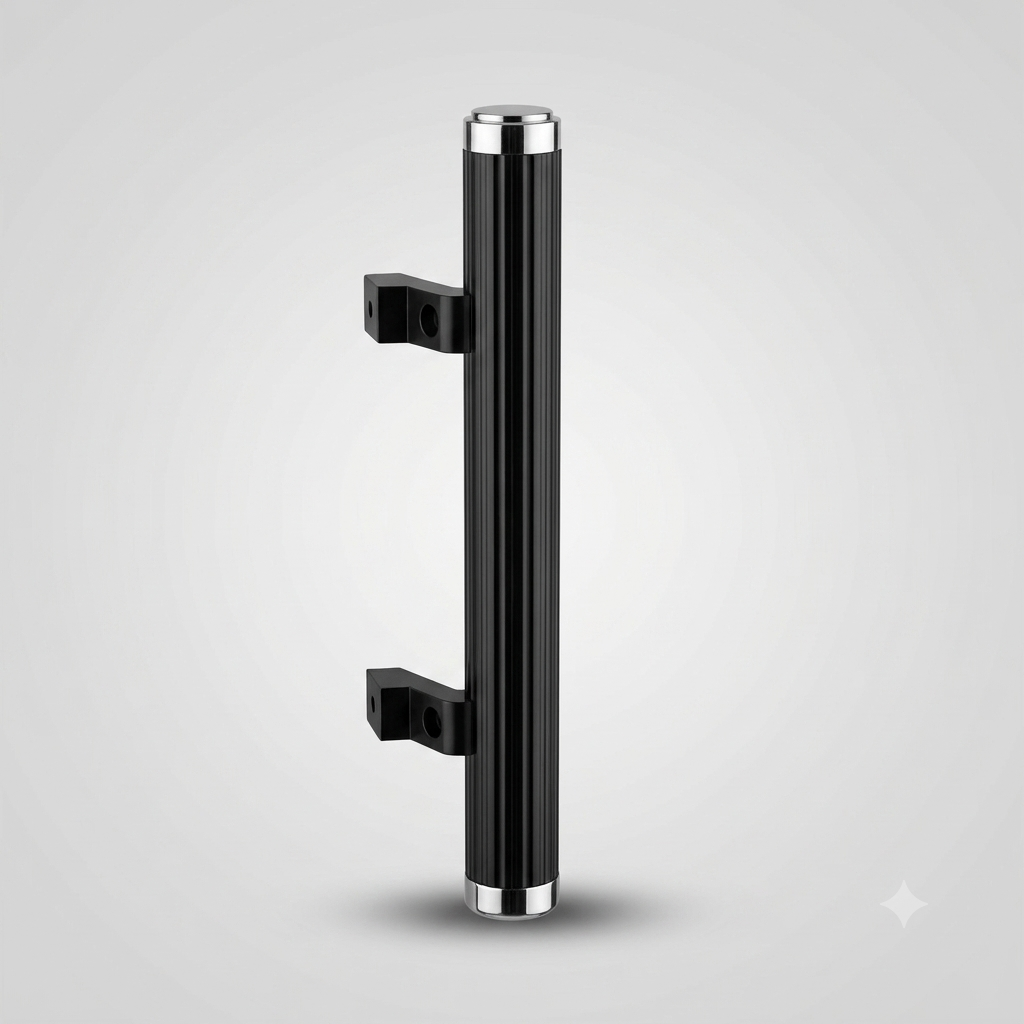 POIGNET DE PORTE ALU NOIR