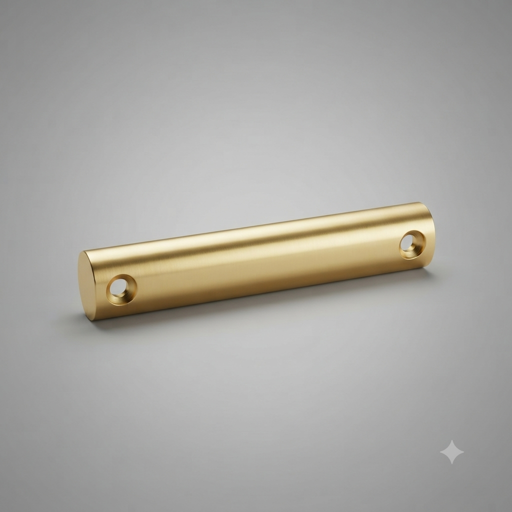 BOUTON RECTANGLE DORE AVEC VICE